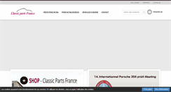 Desktop Screenshot of classic-parts.fr